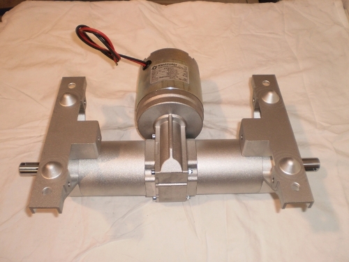 DC Gearmotors orthogonal axes with differential gear